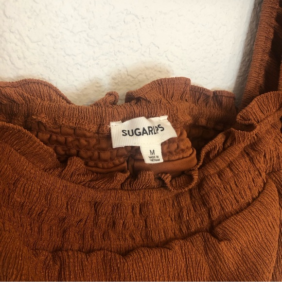 NWOT - Burnt Orange Dress - Picture 5 of 5